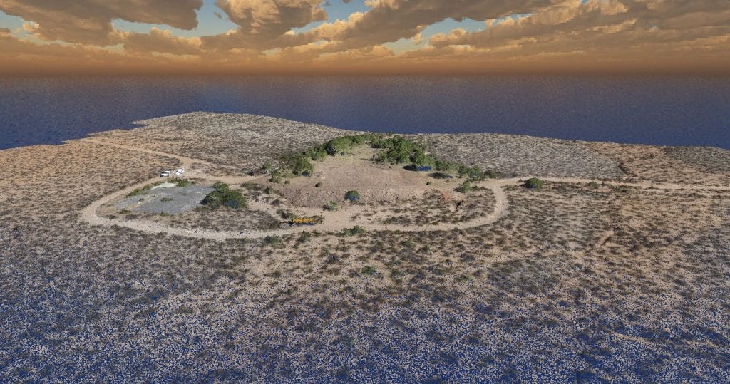 point cloud in 3d view