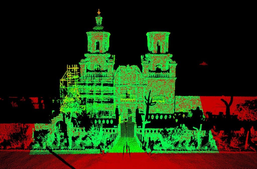 3D scan of San Javier Mission